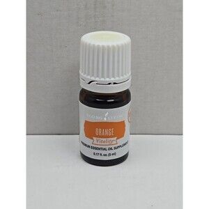 Young Living Orange Vitality Essential Oil Supplement 5Ml New Sealed